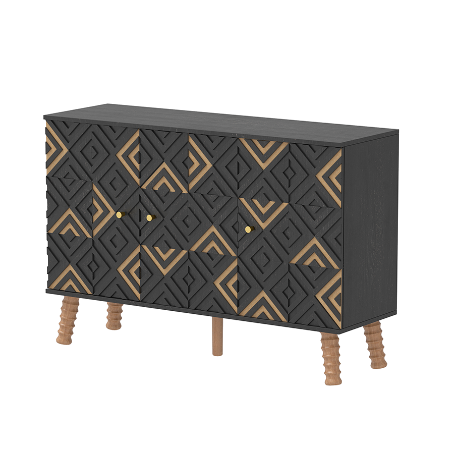 Aurum 3-Door Cabinet